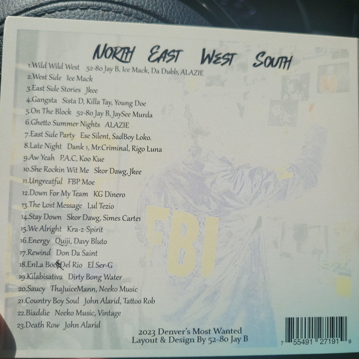 Denvers Most Wanted 20-year Anniverary cd