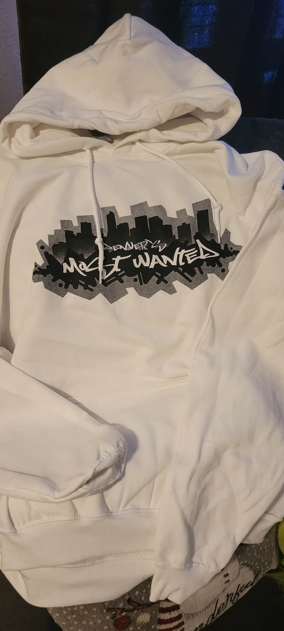 DENVERS MOST WANTED WHITE HOODIES