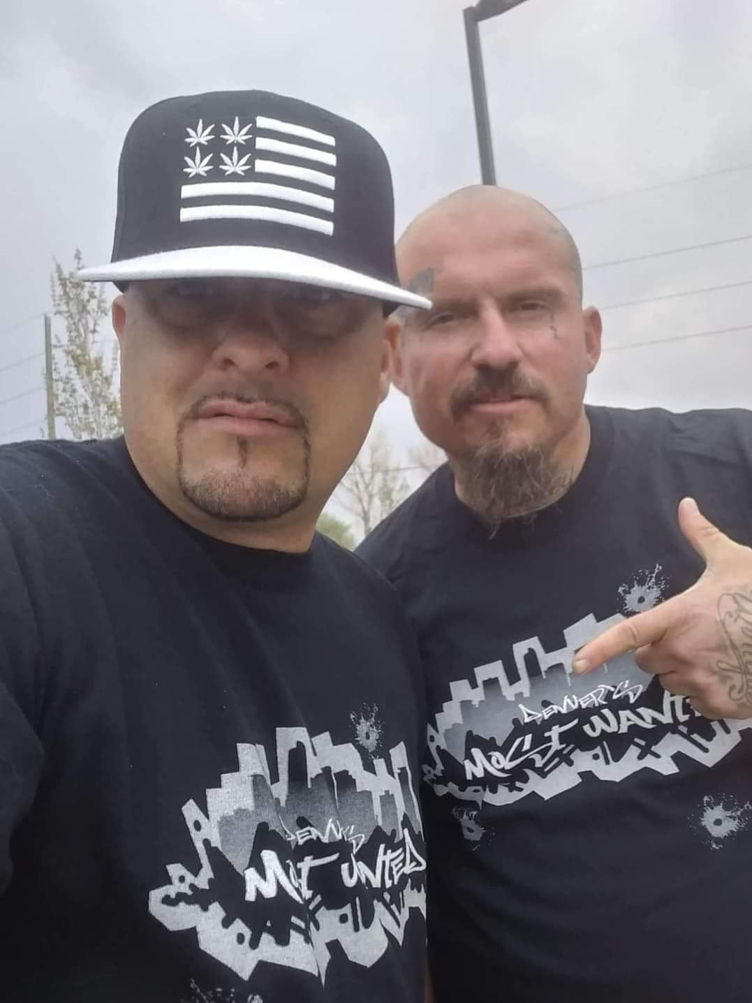 BLACK DENVERS MOST WANTED Men T SHIRT