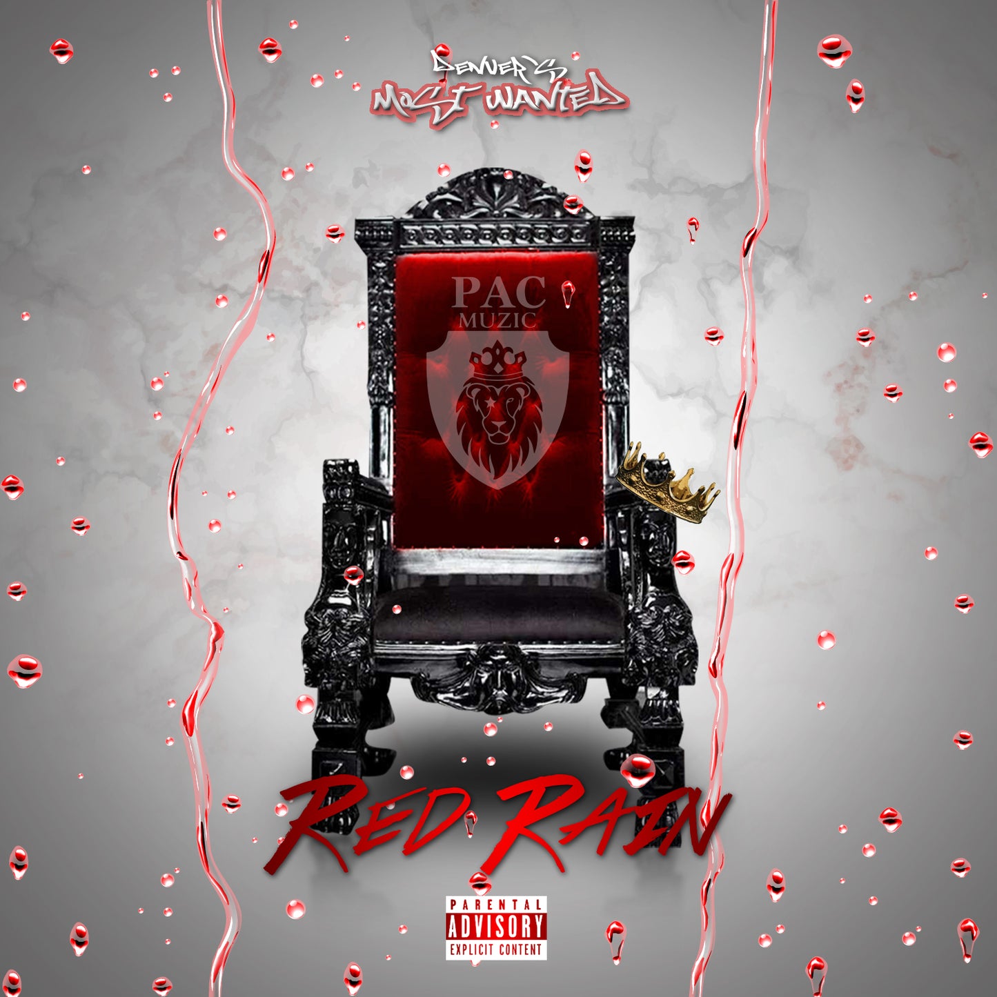 P.A.C RED RAIN ALBUM - CD